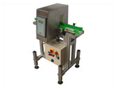 Settore caseario e formaggi. Industrial Metal detector TUNN-AL for grated grana cheese