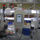 Control of honey jars. Industrial TUNN-AL Metal detector