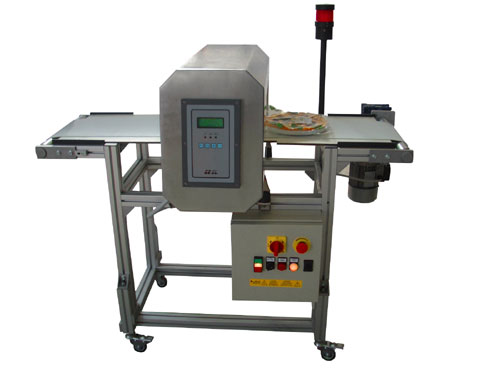 Metal detector for bread and sweets