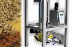 Free fall metal separator