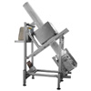 Sloped structure metal detector